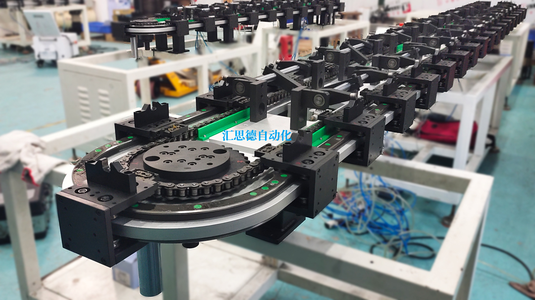 自动化生产中环形导轨运送线定位精度控制：