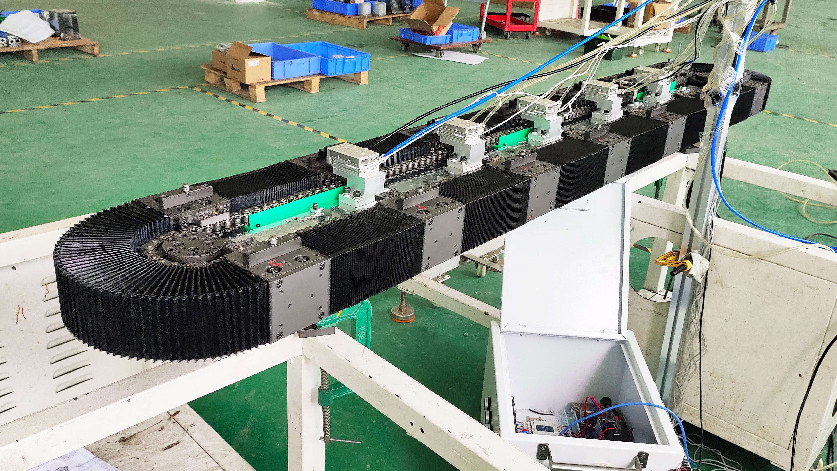 9001cc金沙以诚为本双轨环形导轨运送线系统分类与应用剖析：：：立式与水平双轨结构的设计优势及工业场景实践(图5)